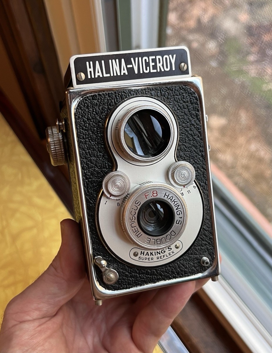 Halina Viceroy pseudo TLR Roll Film Camera with Haking's Lens +
