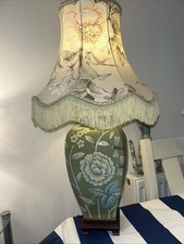 Vintage Porcelain large table lamp 