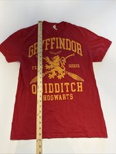 Medium Women s Large Gryffindor Quidditch Red Shirt Harry Potter