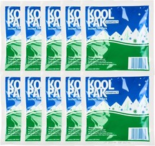 Koolpak Compact Instant Cold Ice Packs - 15 x 15cm - Pack of 10
