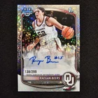 2025-26 Bowman Basketball RAEGAN BEERS 1st Bowman - Sparkle On Card Auto /299