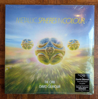 The Orb And David Gilmour   Metallic Spheres In Colour [12'' Vinyl Record LP] NEW