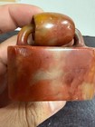 Unusual Vtg. Chinese HK Export Shoushan Stone Seal — photo 10