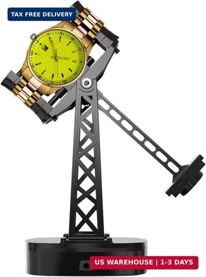 Single Watch Winder for Automatic Watches,Timer Shutdown,Adjustable Speed,Sel...