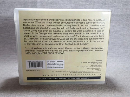 Julie Klassen - The Ladies Of Ivy Cottage Audio Book 15 CDs - Picture 2 of 4