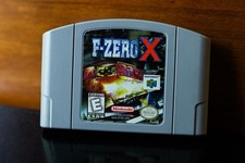 F Zero X N64 Authentic Cartridge Nintendo 64 1998 Tested & Working FAST SHIPPING