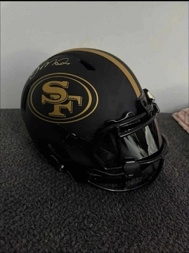 Joe Montana Signed Authentic Full Sized San Francisco 49ers Eclipse Helmet