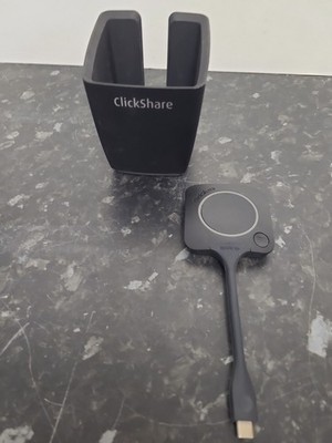 Barco ClickShare USB-C R9861600D01C Presentation Button - W/ Holder Stand Dock
