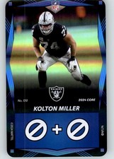 Kolton Miller - 2024 UNO Elite Core Edition - Blue Foil - #120 - Football