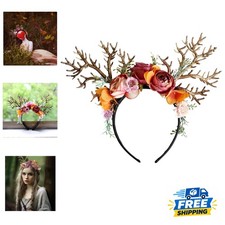 Hypoallergenic Floral Headpiece - Lightweight Crown for Festivals & Weddings