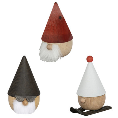 SAICO Räuchermännchen Zwerg - inkl. 5 Räucherkerzen - Räuchermännchen aus Holz