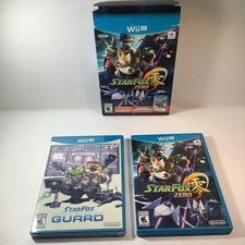 Star Fox Zero & Star Fox Guard Bundle (Nintendo Wii U, 2016) CIB Complete