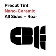 Precut Window Film Automotive Nano Ceramic Tint for Ford F-150 2004-2008 4 Door