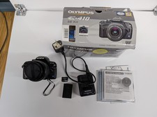 Olympus E-410 Digital SLR Camera - Black Kit w/ 14-42mm Lens Boxed