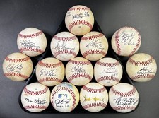 2008 Philadelphia Phillies Autographed + Inscribed Baseball Lot SEE DESC