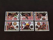 C0083 - Senegal - 1976 - Mi 597 / 602 | Yv 444 / 448 PA 152 - Olympic - MNH **
