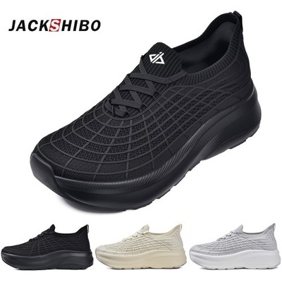 JACKSHIBO Wide Toe Box Shoes Women Sneakers Arch Support Walking Tennis Athletic