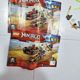 LEGO NINJAGO: Ninja Bike Chase (70600) INCOMPLETE