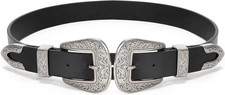 XZQTIVE Women Leather Belt Ladies Vintage Wes...