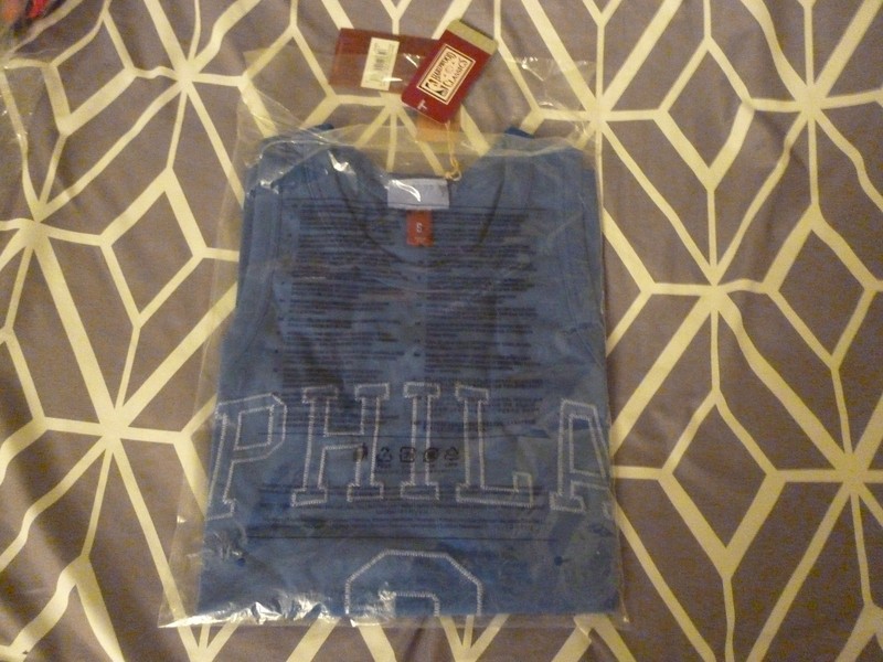 mitchell and ness 1996-97 philadelphia 76ers blue washed out series iverson #3