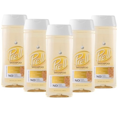 Prell Sesame + Pro-Vitamin Shampoo, 13.5 fl. oz, Color Safe Pack of 5