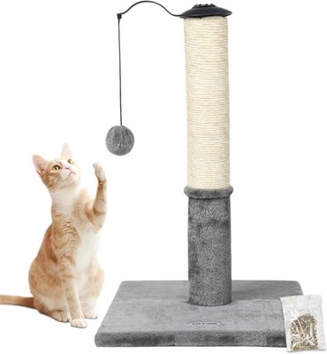 22'' Cat Scratching Posts for Indoor Cats, Carpet Cat Scratch Post, Sisal Cat ...