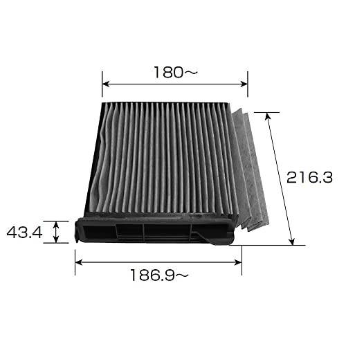PIAA Air Conditioner Filter Comfort Premium Special 3-Layer Filter with - Bild 6 von 6