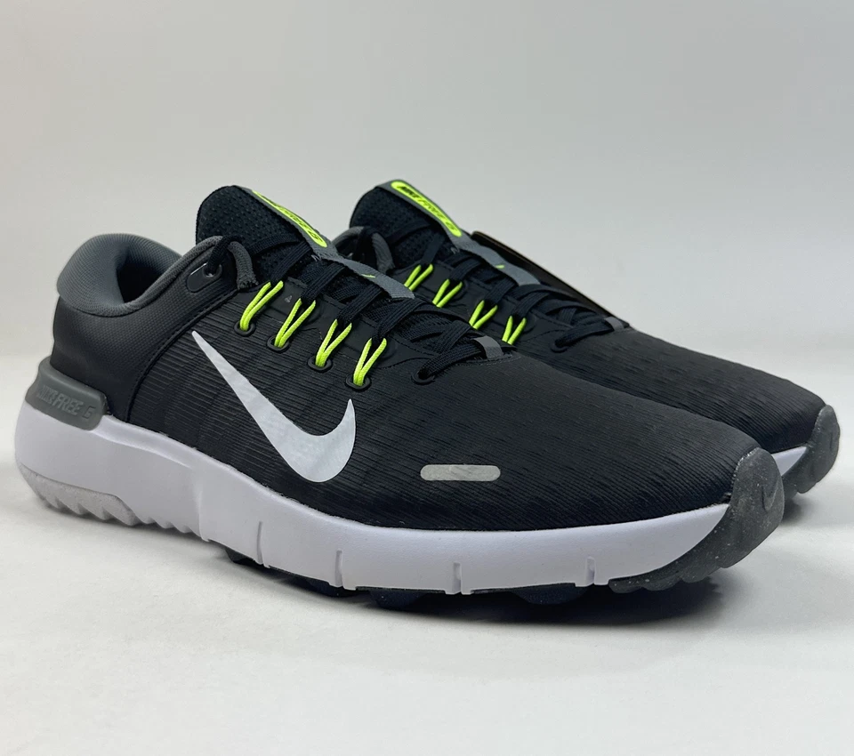 Nike Free Golf Next Nature Mens 10.5 Wide Black Golf Shoes Spikeless FQ7875-001 - Image 2 of 4