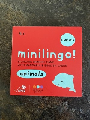 minilingo! Bilingual Memory Game With Mandarin And English Cards
