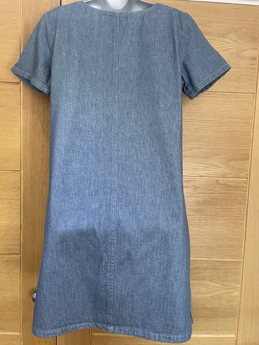 The White Company Denim Dress Size 12 Uk Excellent Condition - Picture 2 of 15