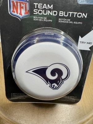 RAMS NFL Sound Button - Talking Sound Button, Interactive, Stress Reliever, Easy