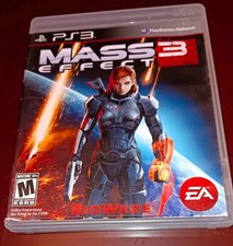 Mass Effect 3 (Sony PlayStation 3/PS3, 2012) Clean & Plays
