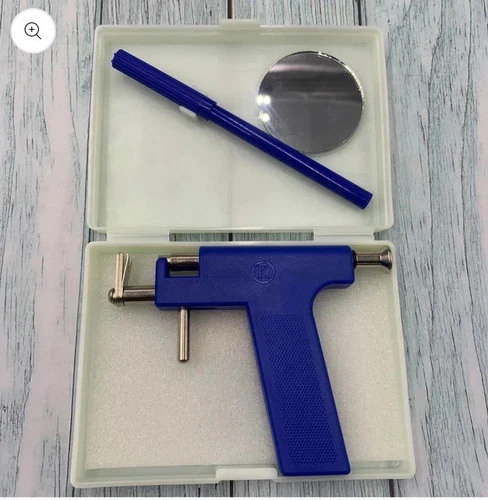 Stainless Steel Body Ear Piercing Tool Set Ear Nose Navel Piercing Machines image 3