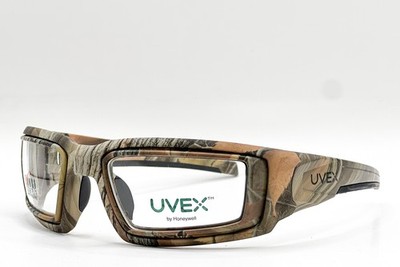 NEW UVEX SW10 CAMO SAFETY AUTHENTIC EYEGLASSES 56-22