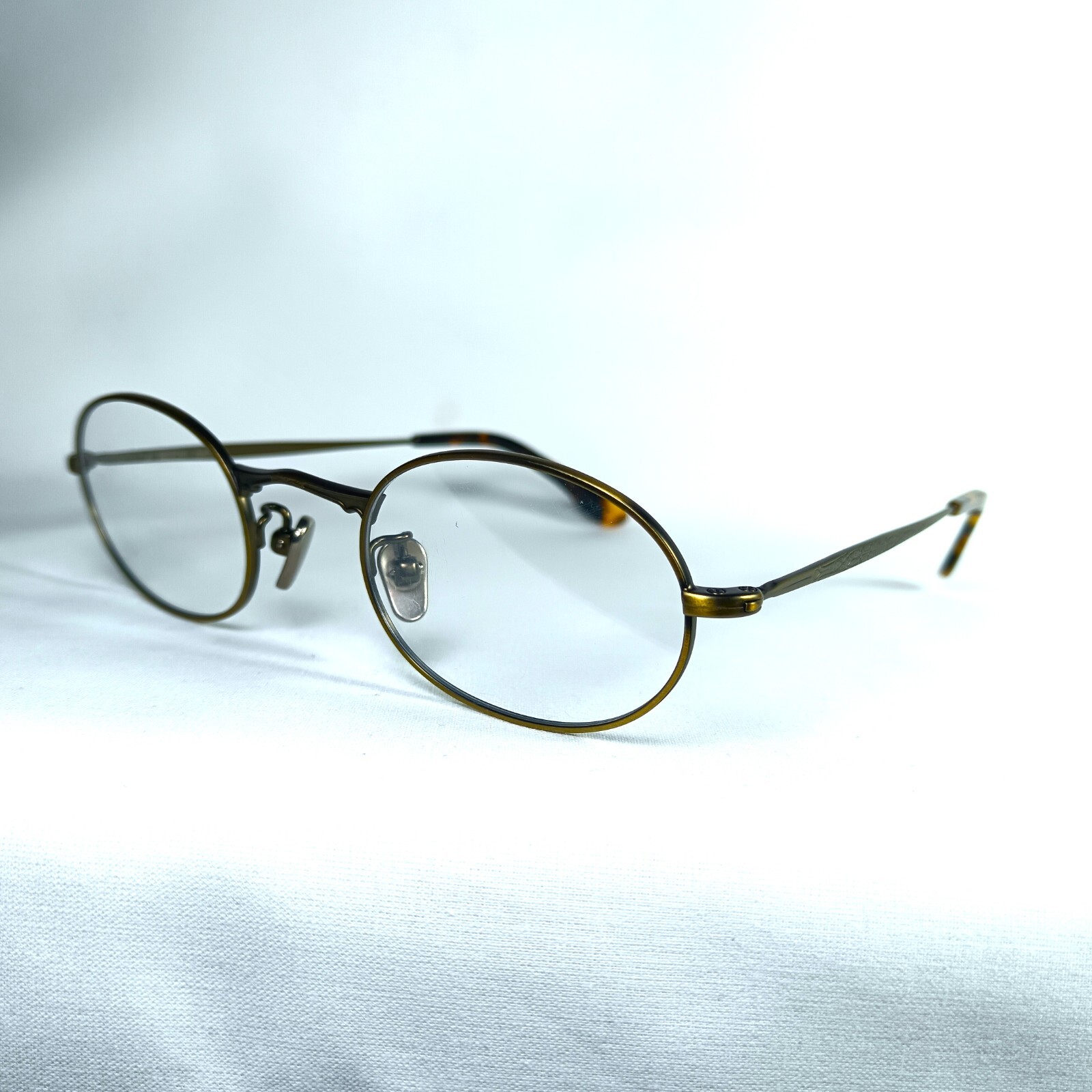 Eyeglasses, Titanium, LESCA, oval, Panto, eyeglasses, frames, New Old Stock