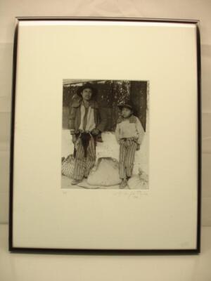 Original signed Photograph framed 1/50 Michael L. Plyler 1986 Maya of Guatemala
