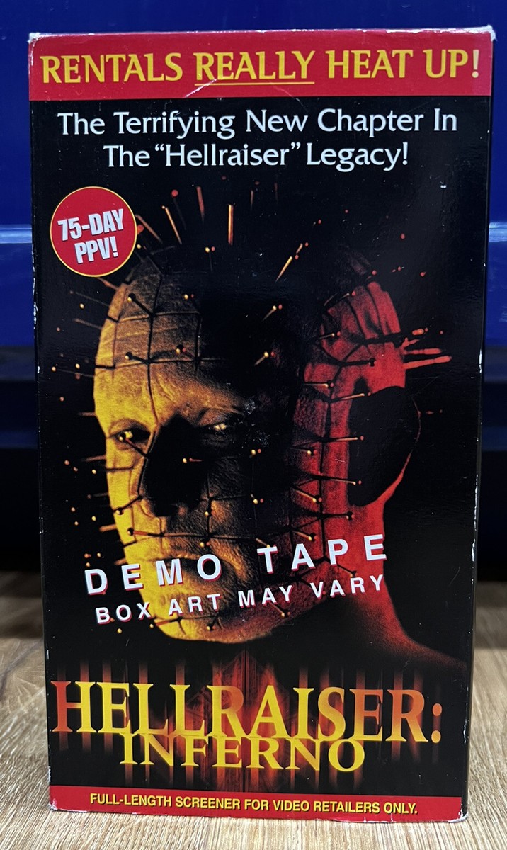 Hellraiser: Inferno (2000) VHS Demo Tape Screener Horror | eBay