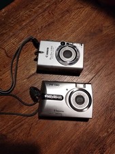 Canon PowerShot ELPH S400 4.0MP Camera And Olympus Fe-130 5.1 Camera Parts Only