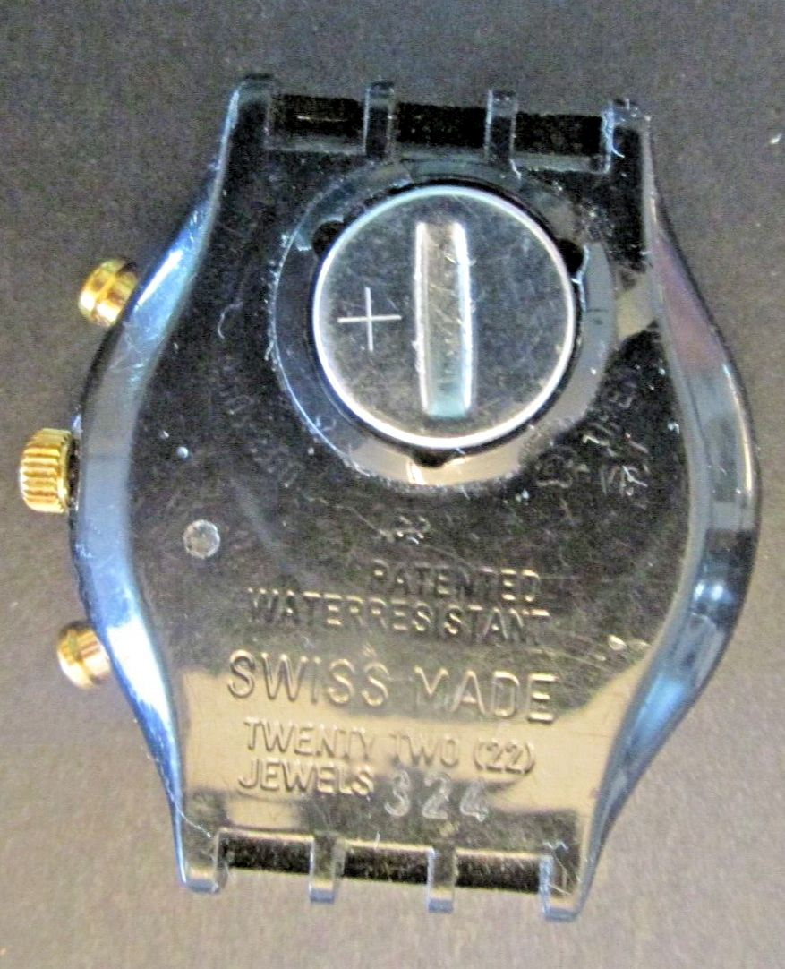 Twenty Two Swatch Watch Patented Water Resistant VTG Swatch Swiss