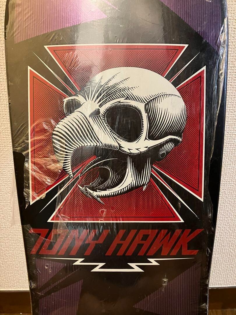 NOS!未使用80's Powell Peralta TONY HAWKデッキ Original 80's Powell Peralta Tony Hawk Skateboard Deck Pink