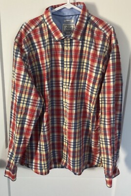 Jos. A Bank 1905 Tailored Fit Men's Large Long Sleeve Button