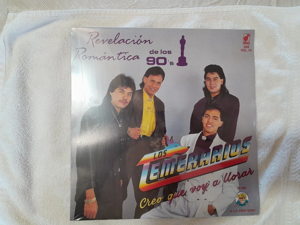 LOS TEMERARIOS CREO QUE VOY A LLORAR SEALED 1990 - Imagem 3 de 4