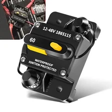 MKR-27 1865115 Circuit Breaker Waterproof 60AMP For Minn Kota Trolling Motor