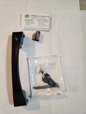PELLA BLACK EXTERIOR HANDLE FOR SLIDING DOOR OX, NEW IN BOX  FREE SHIPPING  