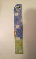 Bilderrahmen Memory Wandbehang Höhenmaß Tabelle für Kinder mit Fotorahmen blau