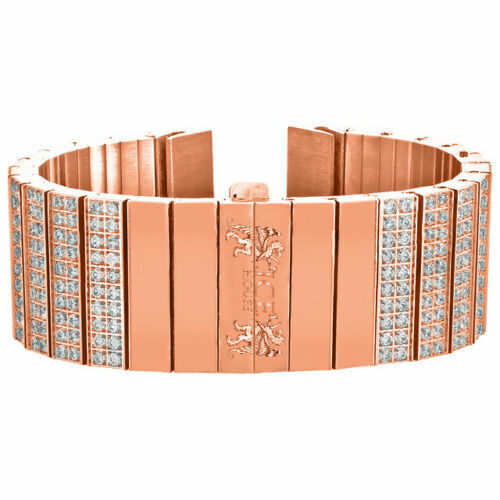 18 Karat Roségold Jojo Jojino Joe Rodeo Edelstahl 54 mm echtes Diamant Zifferblatt Uhr - Bild 3 von 9