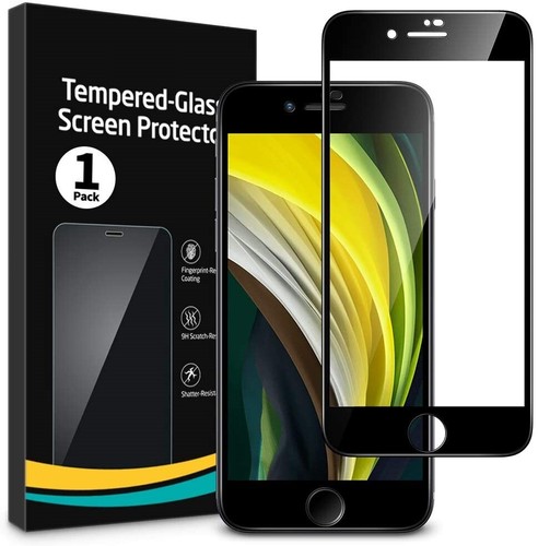 3D Full Screen Cover iPhone SE (2022),iPhone 7 Tempered Glass Screen Protector - Picture 7 of 7