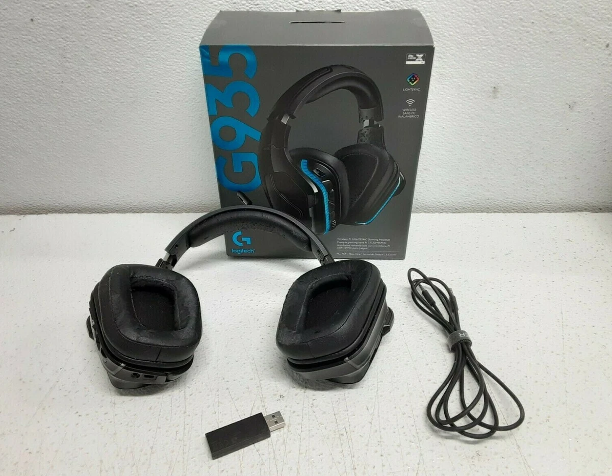 Logitech G935 Wireless 7.1 Surround Sound LIGHTSYNC Gaming Headset