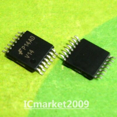 50 PCS 74VHC14MTCX TSSOP-14 V14 74VHC14 Schmitt Inverter Chip IC #T7