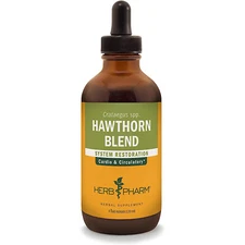 Herb Pharm Hawthorn System Restoration,Cardio & Circulatory,4 Fluid Ounces